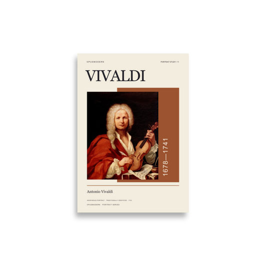 Vivaldi Poster — Portrait — Edge-to-Edge — 21 × 30 cm (≈ 8.27″ × 11.81″) — full print dimensions